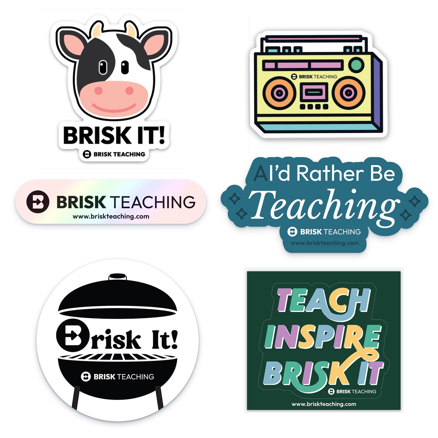 Mega Sticker Pack (60 stickers included)